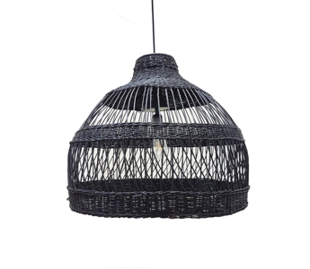 Malawi Rattan Dome Pendant - Medium